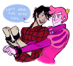 peachymints:Keeps thinking about chained boyfriends all night long I will never give up on these two idiots