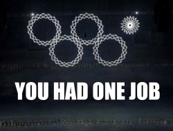 Olympian fail