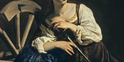 v-ersacrum:  Caravaggio, Saint Catherine of Alexandria (detail), c.1598