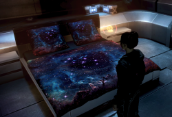 ah2spooky:  beahbeah:  also: SPACE SHEETS i literally can’t imagine a scenario where a person wouldn’t want these  The sex would beOUT OF THIS WORLD 