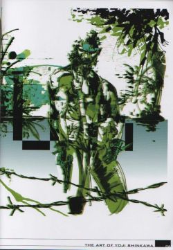 The Art of Yoji Shinkawa 1 - Metal Gear Solid, Metal Gear Solid 3, Metal Gear Solid 4, Peace Walker