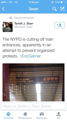 vvkaden:  everythingfloodingovereverything:  smidgetz:  asianmist:  isn’t this illegal, like how are they going to deny your right to assemble?? they scared of riots breaking out in NYC???? hoenstly some fuck nigga shit  This is illegal and against