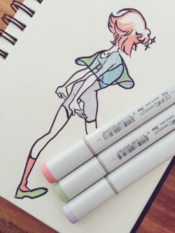 alyssaties:  A messy young Pearl doodle  slbtumblng