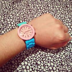 Got this baby in the post! #watch #wowwatch #pinkwatch #pastel #pastelwatch