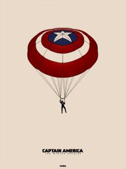 xombiedirge:  Captain America: The Winter Soldier by Matt Ferguson / Tumblr / Website