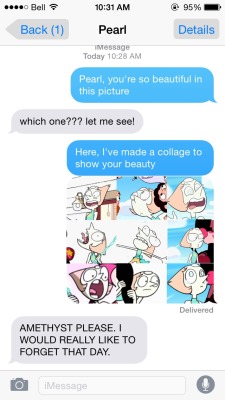 Amethyst does a good job at reminding Pearl of all the times she’s lost it.(Submitted by askrubooty)