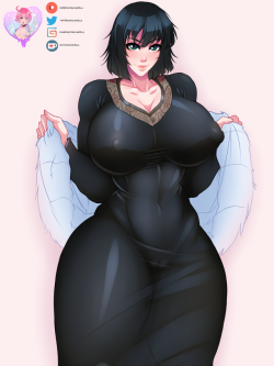 Blizzard of Hell has arrived! Although she didn’t brought her goup this time&hellip;Anyways, patreon reward of Fubuki from One Punch Man for NotSimple2extAll the versions can be found in both Patreon and Gumroad.Versions include:-Traditional-Bikini-Linger