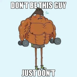the-sexylosers-club:  brawnbrainybombshell:  fitblrfairy:  obstacleracetraining:  Stop judging people based off of body type. Just STOP.  This meme is just encouraging not to skip leg day  jfc to the top comment.. that’s not body type, that’s being