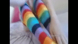kalypornia:  Rainbow Masturbation Finger