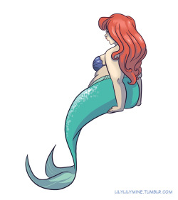 loveprouvaire:   yamino:  lilylilymine:  drew chubby Ariel!! Chubby girls rock and are magical!    Super cute!  not only is that super-cute, it’s also biologically speaking more accurate than super-skinny sexualised mermaids :) the sea can get pretty