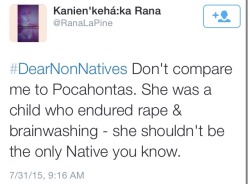 wanderlust-victim:  america-wakiewakie:  #DearNonNatives happened yesterday. Signal boost this and support! This hashtag needs more traction.   Seriously I always see Black Americans and White Americans fighting around on Tumblr, but I hardly ever see