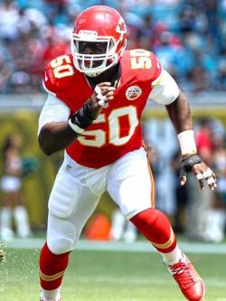 kickoffcoverage:  CHIEFS LB JUSTIN HOUSTON NAMED AFC DEFENSIVE PLAYER OF THE WEEK - Kansas City Chiefs linebacker Justin Houston was named AFC defensive player of the week for NFL for his Week 1 performance against the Jacksonville Jaguars.The Chiefs