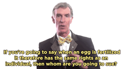 huffingtonpost:  Bill Nye Debunks Anti-Abortion Logic With Science That’s what Bill Nye has to say in his latest educational video, “Can We Stop Telling Women What to Do With Their Bodies?” In the video, which you can watch above, Nye explains how