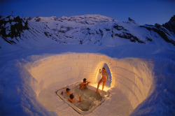 A hot spot for chillin’ (the uber-exclusive Iglu-Dorf Resort in Switzerland)
