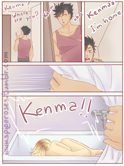 spigaroses:  KuroKen AU where Kenma suffers from much severe social anxietyfrom the same AU: (1) (2) (3) 