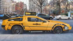 fer1972:  Experience the Future: De Lorean Taxi by Mike Lubrano 