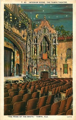 oldflorida:  Tampa Theatre