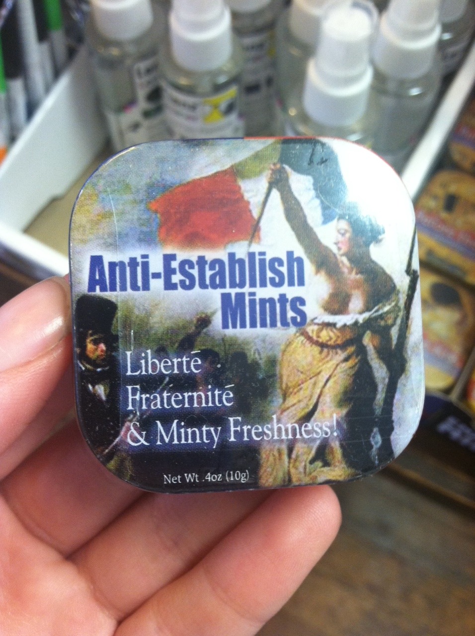 sarrahxhabibi:  that-nerds-blog:  I found these mints today. So many mint puns I