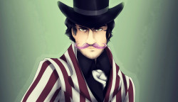 spoonycorn:  I don’t know how this idea got me.And somehow he looks like a Mad Hatter. I have no explanations.