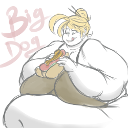kappass:  Big Dog   Love big huge fat girls from 350 to 600 plus pounds Love that fat lady art.Awesome job