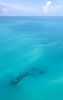 abandonedography:  Shipwreck near the Dry Tortugas National Park - 70 miles west of Key West By Brandon Burns