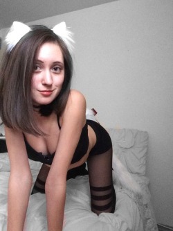 purrrfectionate: Come play with me~ =^.^= Ears and tail by our shop, Purrrsonify  ♥   