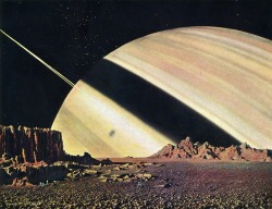 talesfromweirdland:  Saturn as seen from