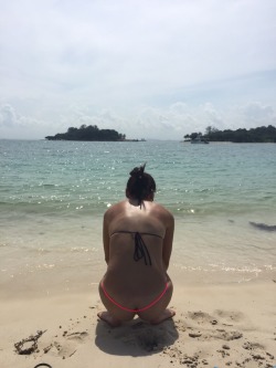 realcoupleasia:  Missed the beach.. What a sight! 