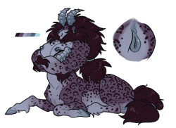 shucklefuck:  fusion_h0ss on FA grabbed a couple of my lynel adoptables and commissioned nsfw details for them as well as a custom design for a grizzled older lynel fella!