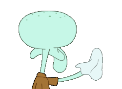 radic0le:  Transparent Squidward (to clean up ur dirty ass blog) 