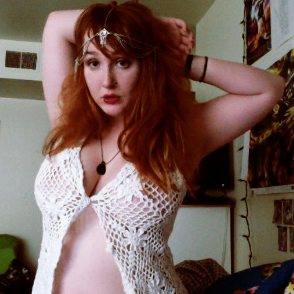 the-blood-hound:  redheadedbondage:  It’s a Topless Tuesday and I’m still a freakin’ snow princess. It’s been a nice little day off. Guest tits provided by my friend, Alice! <3 Buy me things pls. <3 -Kit  I’m seriously dating a babe. Mmf.