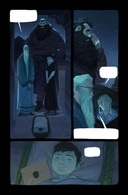 nesskain:Gathering all the Harry Potter’s Fanart. 1 comic page per volume, it was fun doing it !