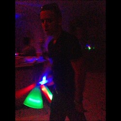 Turning off the lights made the party turnt up but this one was all the way turnt #ivansbday #memorialweekend #turntup   #caught #rolling #lights #prettycolors #jaw #birthdayboy #party #rave #live #turntdafuqup #dejavu