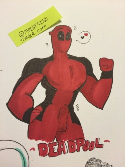 One of the previous requests from anon, they wanted Deadpool. Hope you like it!