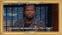 latenightseth:  If you need more examples, 50 Cent is happy to provide them.  