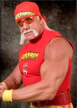 prowrestlingallstars:  HULK HOGAN  WATCHA GONNA DO, BROTHER? WHEN YOUR WIFE LEAVES YOU FOR A BOY YOUNGER THAN HER SON AND ACUSES YOU OF BEING GAY! HULKAMANIA&rsquo;S GONNA RUN mild!