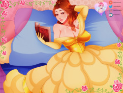 Here comes the beauty baby! Now we have sum Belle from The Beauty and The Beast :3Everything is up in Patreon &amp; Gumroad  Versions included:-Traditional-Bikini-Latex-Lingerie-Semi-nude-Nude-Special Maid-Futanari-Cum versions.gif &amp; .PSD files also