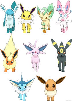 zweilous:  pokémon amie sprites of eevee and co. i edited flareon’s tail since it was cut off on the screen.http://zweilous.tumblr.com/tagged/amie-sprites 