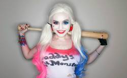 queens-of-cosplay:  Suicide Squad Harley Quinn  Cosplayer:   Supermaryface    Makeup Artist: Devan Weitzman  Photographer:   James Gilstrap  