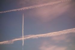 moonstreets:  airplanes make paint strokes