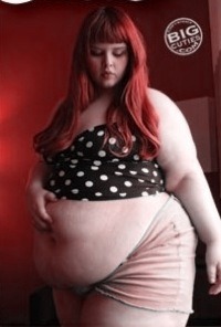 jigglebellylover:  BBW Bigcuties Beccabae Set 115 in Red by ENT2PRI9SE