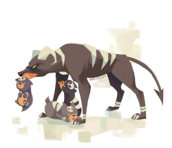 bedupolker:houndour puppies are cute totally worth loosing a limb for