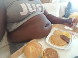 massivelyfattening: missporker:  I took some liberties with @massivelyfattening Massive Meals…hope she doesn’t mind:  Big Breakfast w/ Hot Cakes: 1350 calories  Sausage, Egg &amp; Cheese Bagel Meal: 840 calories Sausage, Egg &amp; Cheese Mcgriddle: