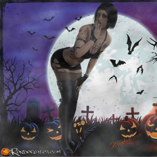 Renderotica SFW Halloween Image SpotlightSee NSFW content on our twitter: https://twitter.com/RenderoticaCreated by Renderotica Artist stryder012Artist Gallery: https://renderotica.com/artists/stryder012/Gallery.aspx