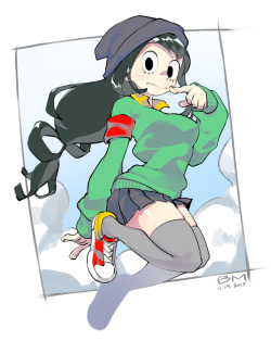 bearthemighty:  Froppy drawing I did yesterday on stream (final   sketch)