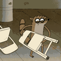 How we feel about brand new episodes of Regular Show! Watch all this week at 6/5c!