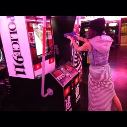 My absolute favorite arcade game. #japanesepolice #thuglife