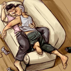 farmer-little-wolf:  You can have my keys If I can have your heart You can sleep on my couch If I can sleep on top of you 