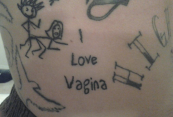 worst-tattoo-ever:  Submitted By 3iris9 