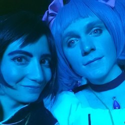 #pmmm under the blue lights at #animenext